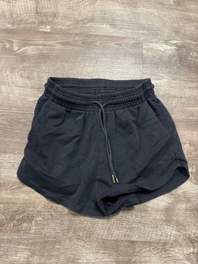 Black Lounge Shorts with Pockets Size Small